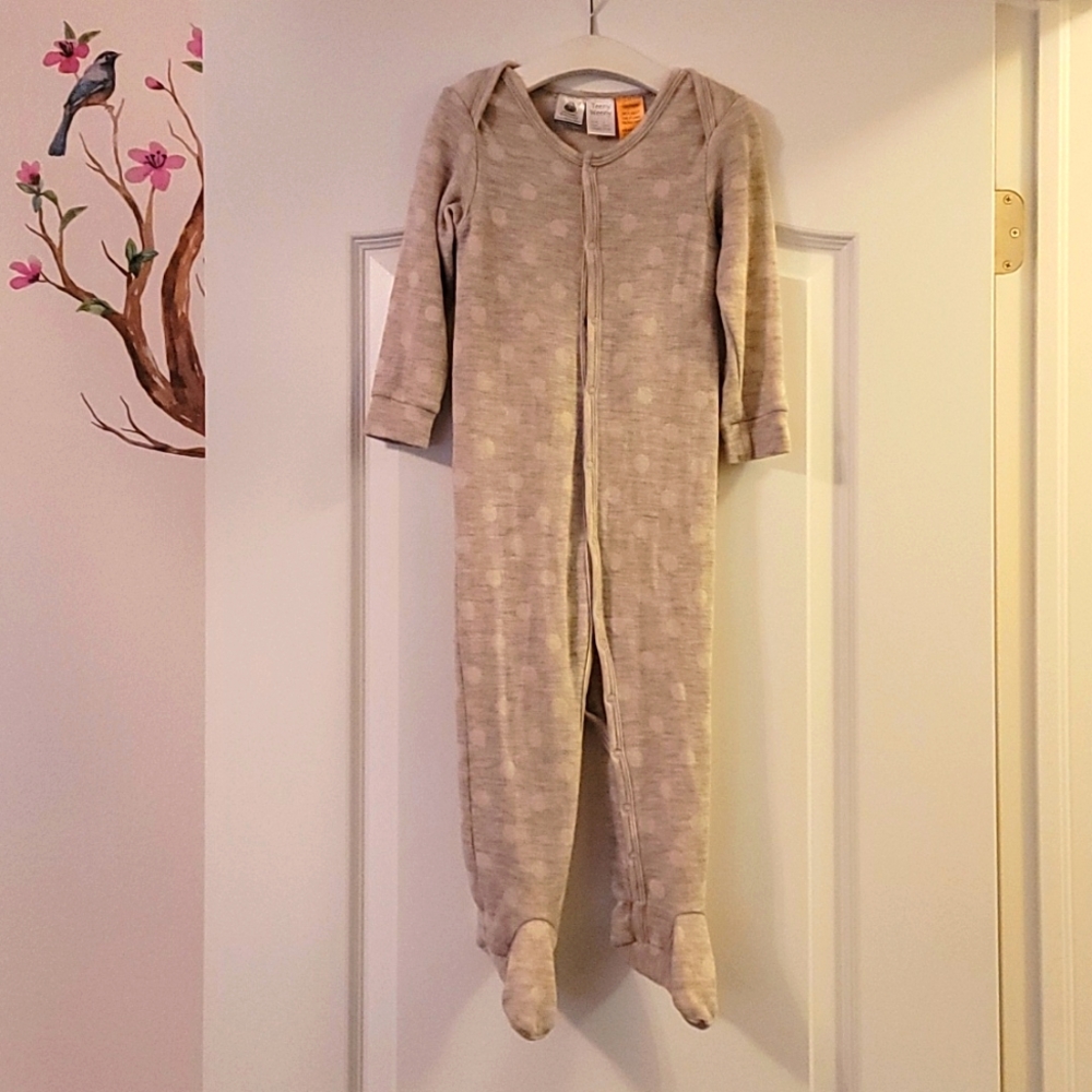 Machine washable merino wool sleeper